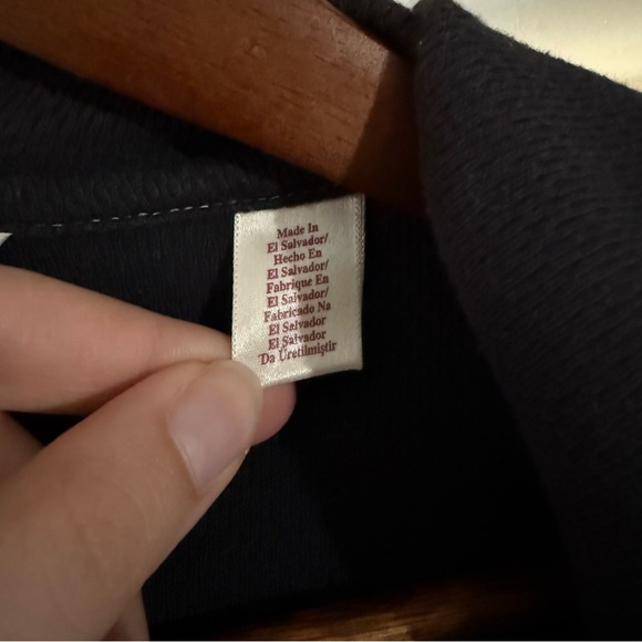 Original Penguin Black and Grey Zip Up Waffle Knit Lightweight Jacket - Picture 4 of 11